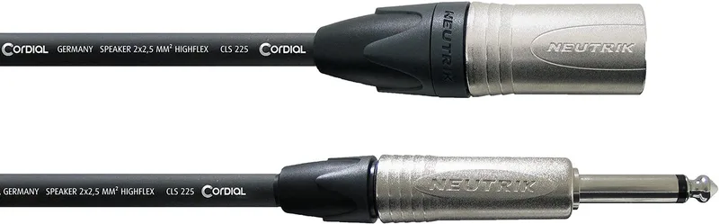 CPL 5 MP Speakerkabel 5 m - Luidsprekerkabel van Cordial in Zwart – productfoto