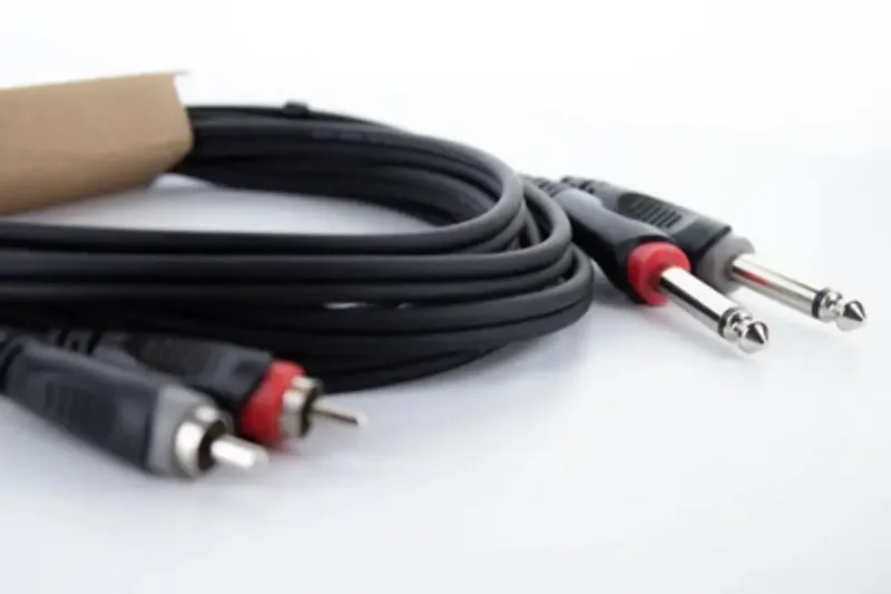 EU 6 PC Audiokabel 6 m - Audio kabel från Cordial i Svart – produktbild 2 av 2