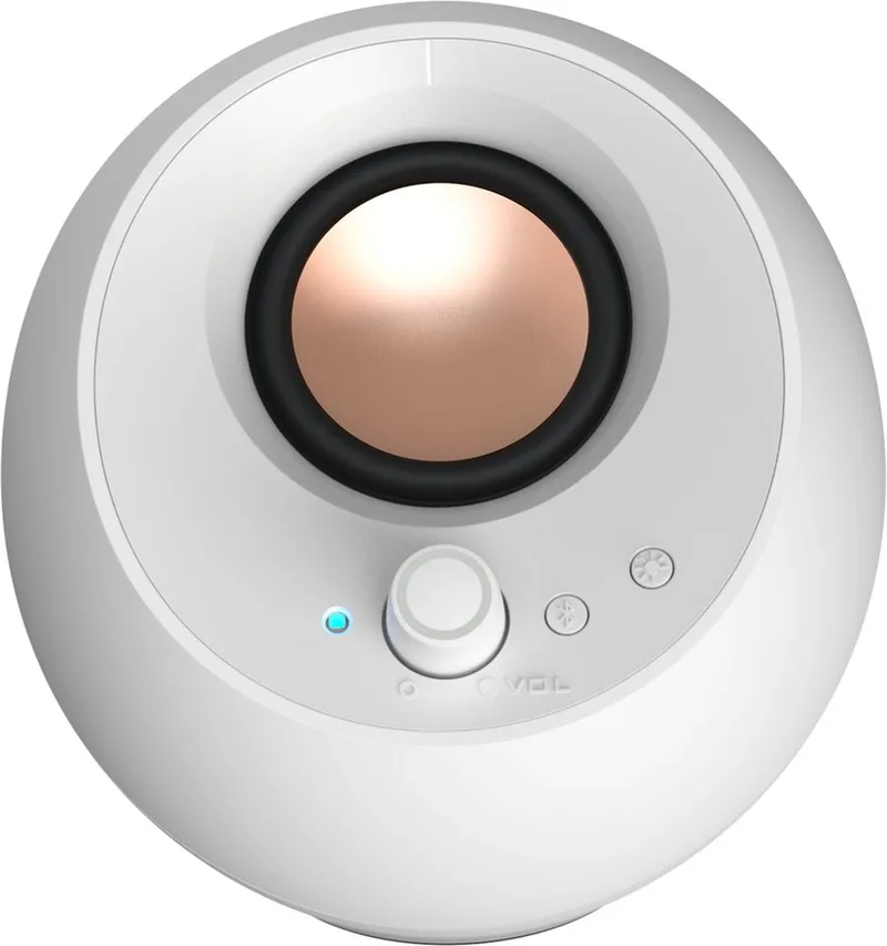 Pebble Pro - White - Bluetooth - 20 PC-Lautsprecher - Schwarz by Creative – product photo 2 of 5