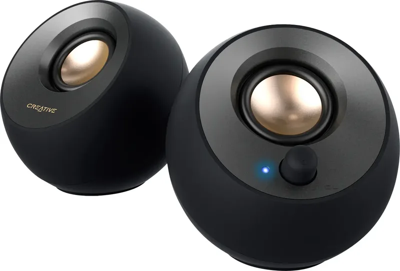 Pebble V2, 2.0 2.0 PC-Lautsprecher Kabelgebunden 4 W Schwarz by Creative – product photo 1 of 3