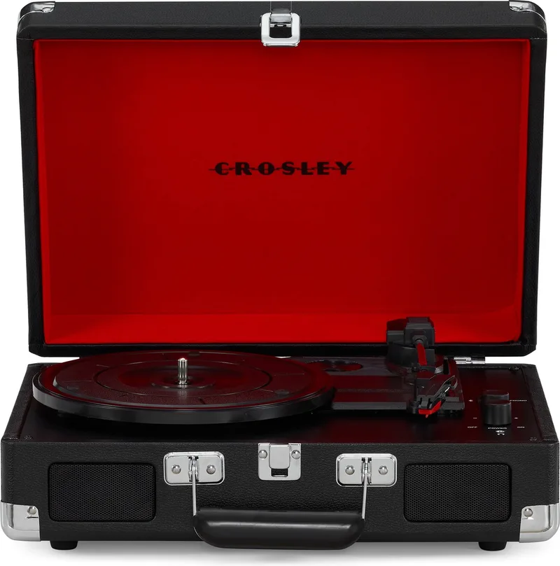 Cruiser Plus CR8005F-BK - Bluetooth In/Uit Platenspeler van Crosley in Zwart – productfoto