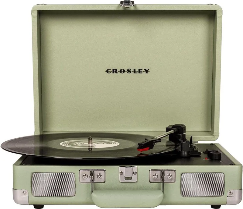 Cruiser Plus Platenspeler Met Bluetooth In/Uit van Crosley in Mint – productfoto