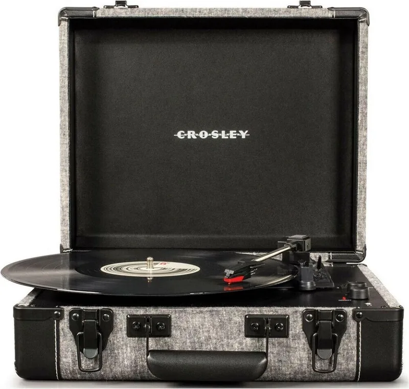 Executive Platenspeler Met Bluetooth - Smoke by Crosley in Grey – product photo