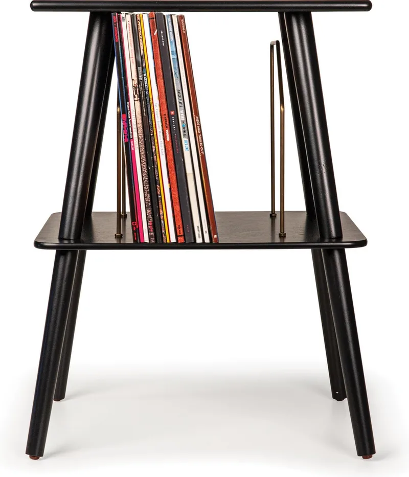 Manchester - Platenspeler Meubel van Crosley in Zwart – productfoto