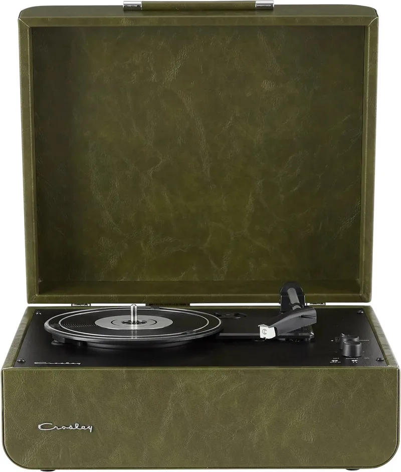 Mercury - Bosgroen - Bluetooth in/uit platenspeler van Crosley in Groen – productfoto