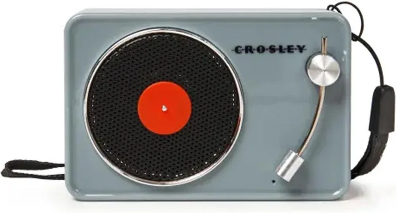 Mini Turntable Bluetooth Speaker van Crosley in Tourmaline – productfoto