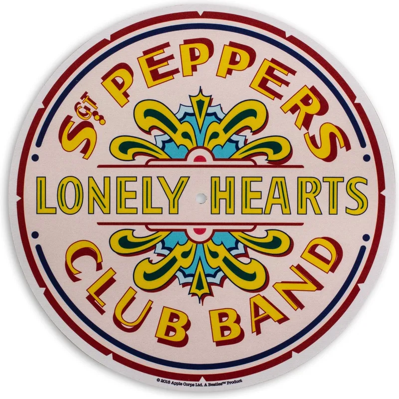 Slipmat The Beatles - SGT Pepper by Crosley in White – product photo