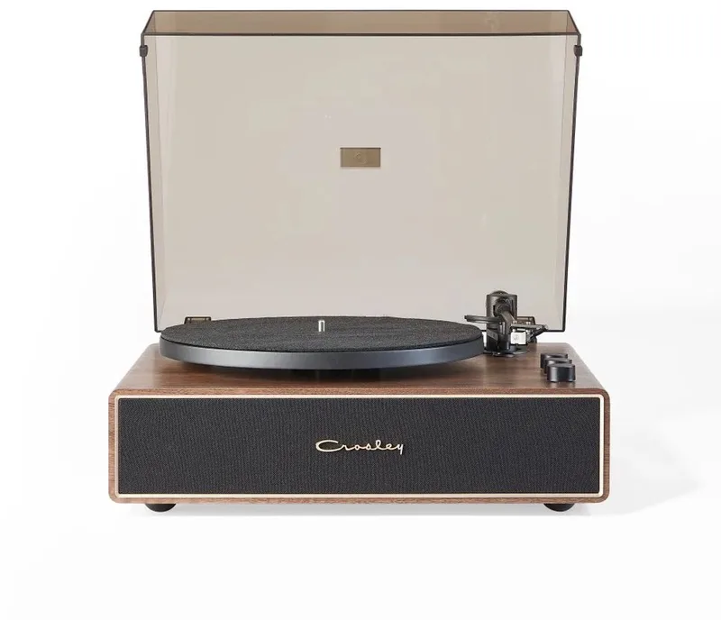 Stave - Platenspeler van Crosley in Walnoot – productfoto