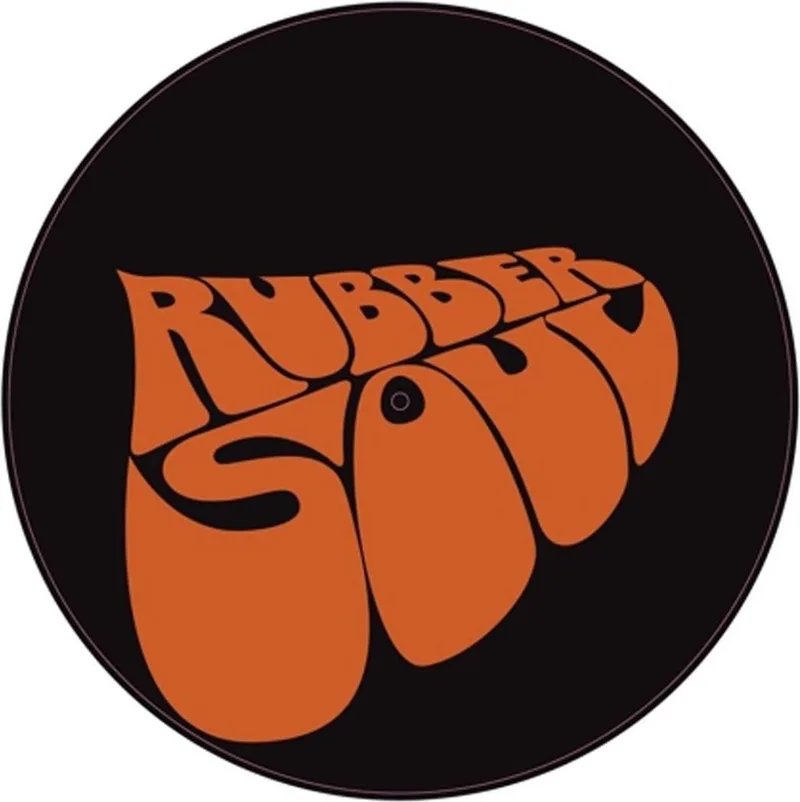 The Beatles Rubber Soul Slipmat Voor Vinyl - Vilt van Crosley in Zwart – productfoto