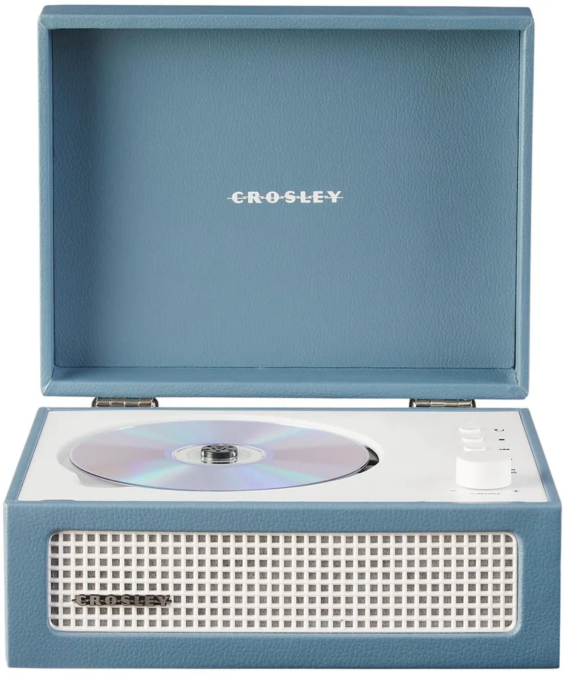 Voyager CD-speler by Crosley in Hemelsblauw – product photo