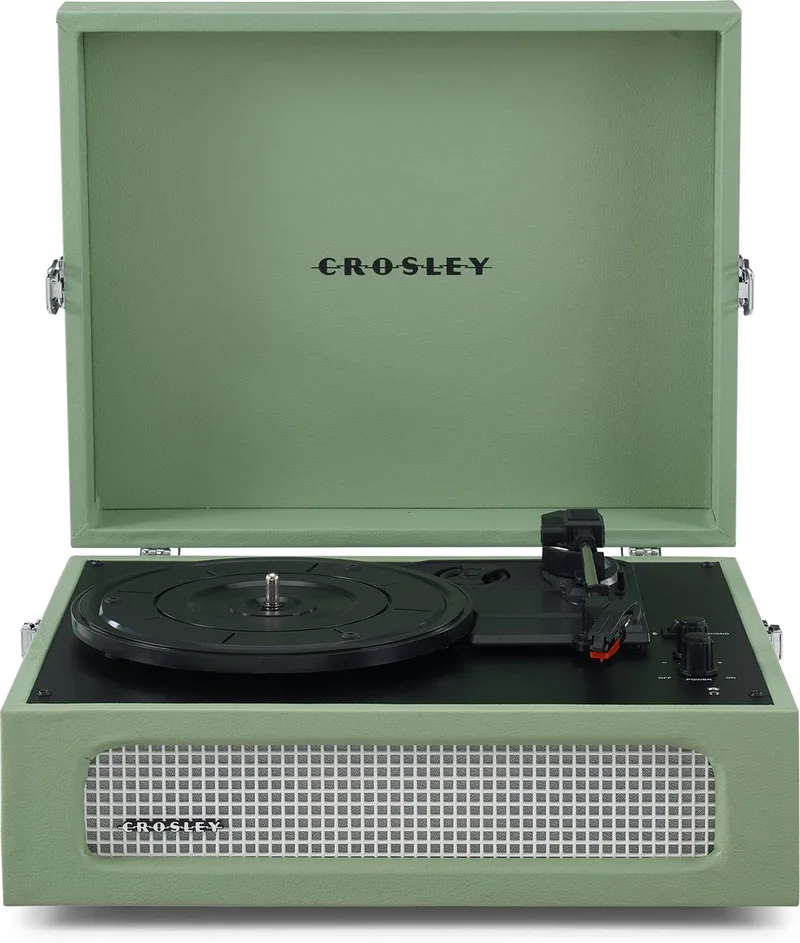 Voyager CR8017B-SA - Platenspeler - Bluetooth in/uit by Crosley in Green – product photo