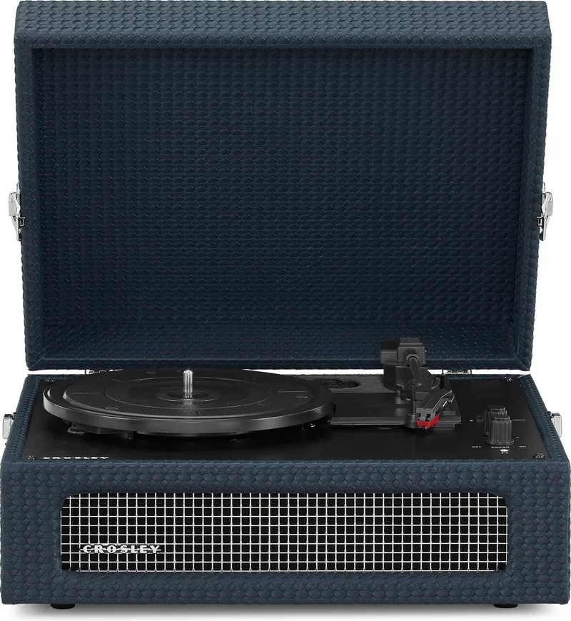 Voyager platenspeler - Navy - Bluetooth in/uit van Crosley in Marine – productfoto