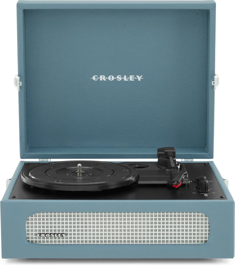 Voyager Retro - Platenspeler - Washed Blue by Crosley in Blue – product photo