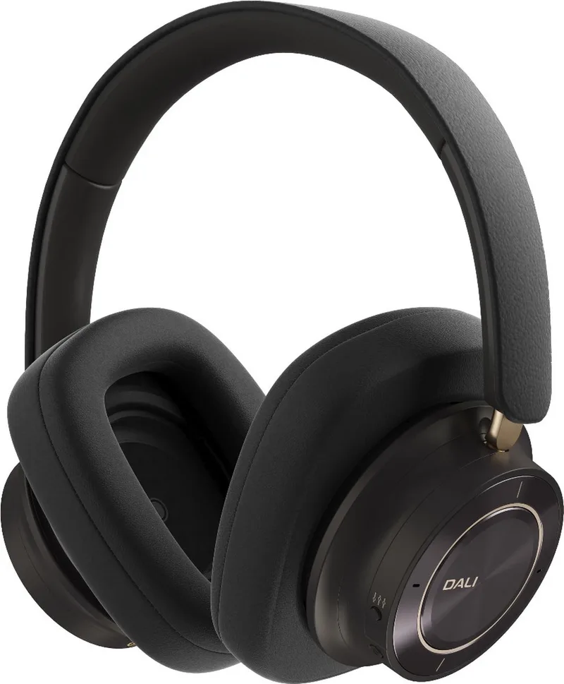 IO-12 Over-Ear Hoofdtelefoon - Dark Chocolate van DALI in Zwart – productfoto