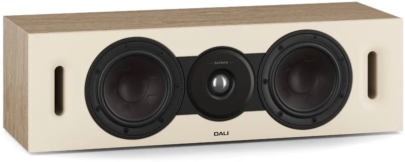 Sonik Cinema Passieve Centerspeaker - Natural Oak från DALI i Vit, Walnoot – produktbild