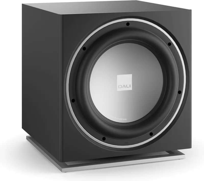 SUB E-12 F subwoofer van DALI in Zwart – productfoto