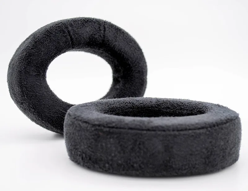 Earpads for Sennheiser HD600 Series (Choice Suède) van Dekoni Audio in Zwart – productfoto