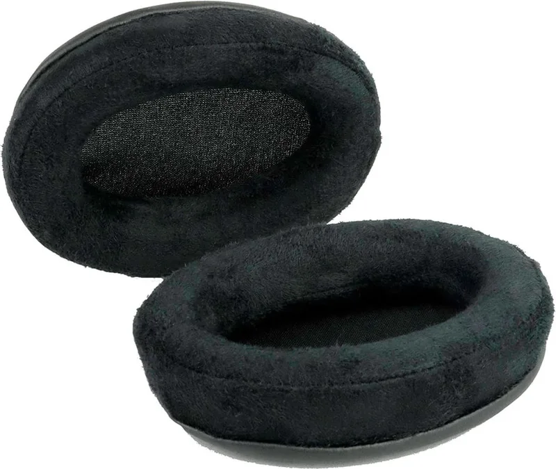 Earpads for Sony WH-1000XM3 (Choice Suède) van Dekoni Audio in Zwart – productfoto