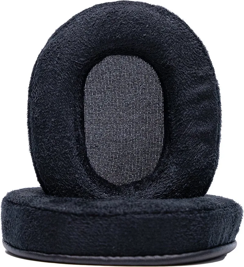 Replacement Earpads for ATH-M50X & MDR-7506 (Choice Suède) van Dekoni Audio in Zwart – productfoto