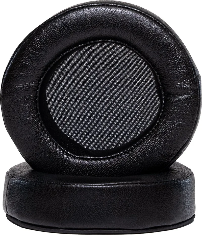 Replacement Earpads for Beyerdynamic DT & AKG K Series (Choice Leer) van Dekoni Audio in Zwart – productfoto
