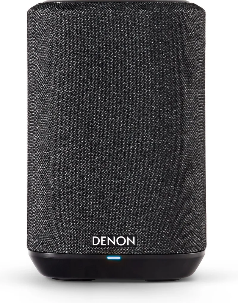 Home 150 NV Compacte Draadloze Speaker met HEOS Built-In Multiroom Technologie, Bluetooth, Apple AirPlay 2 van Denon in Zwart – productfoto