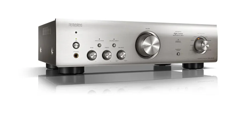 PMA-600NE - Geintegreerde Versterker met 2x 70W, MM-Phono en Bluetooth-Ondersteuning van Denon in Zilver – productfoto