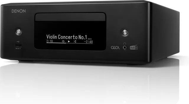RCDN-12 DAB+ CD-Speler met DAB/FM Internetradio, HDMI-aansluiting, HEOS®-Multiroomstreaming en Bluetooth