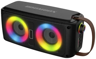 Bluetooth Speaker Draadloos - Lichteffecten - Muziek Box - AUX - TWS Pairing - BTV230 van Denver in Zwart – productfoto 2 van 2