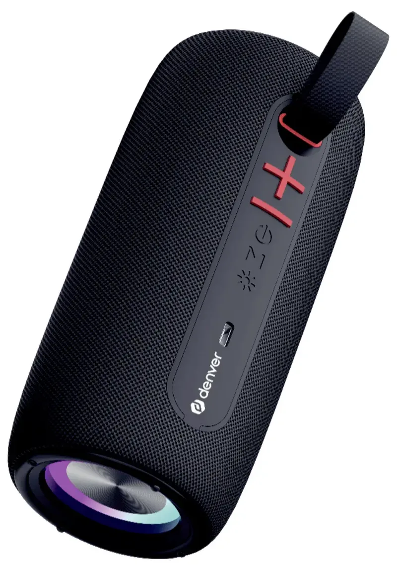 Bluetooth Speaker Draadloos - Lichteffecten - Muziek Box - AUX - TWS Pairing - BTL360 by Denver in Black – product photo 2 of 2