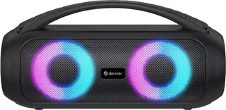 Bluetooth Speaker Draadloos - Lichteffecten - Muziek box - AUX - TWS Pairing - BTG618 by Denver in Black – product photo 1 of 2
