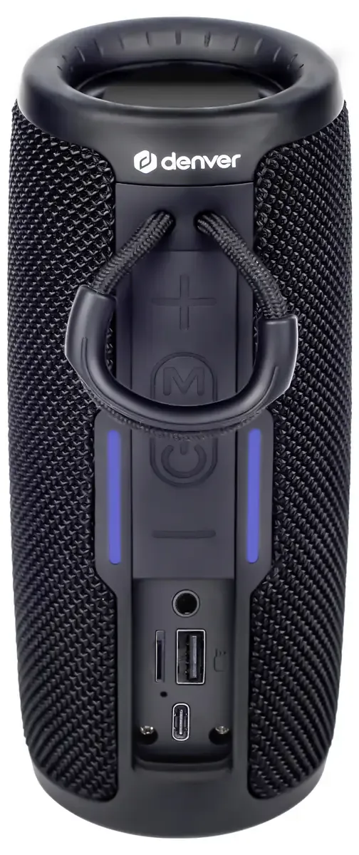 Bluetooth Speaker Draadloos - Muziek Box - AUX - BTV150 by Denver in Black – product photo 2 of 2