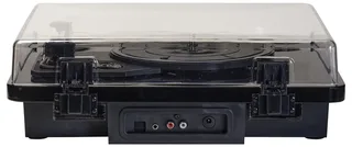 Platenspeler Dual Bluetooth - Ingebouwde Speakers - USB - Retro - VPL230B van Denver in Piano Black – productfoto 2 van 2