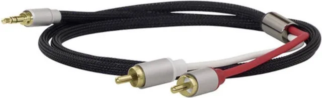 Dynavox 207385 Stereo Audiokabel 3.5mm Jack naar RCA - 3m
