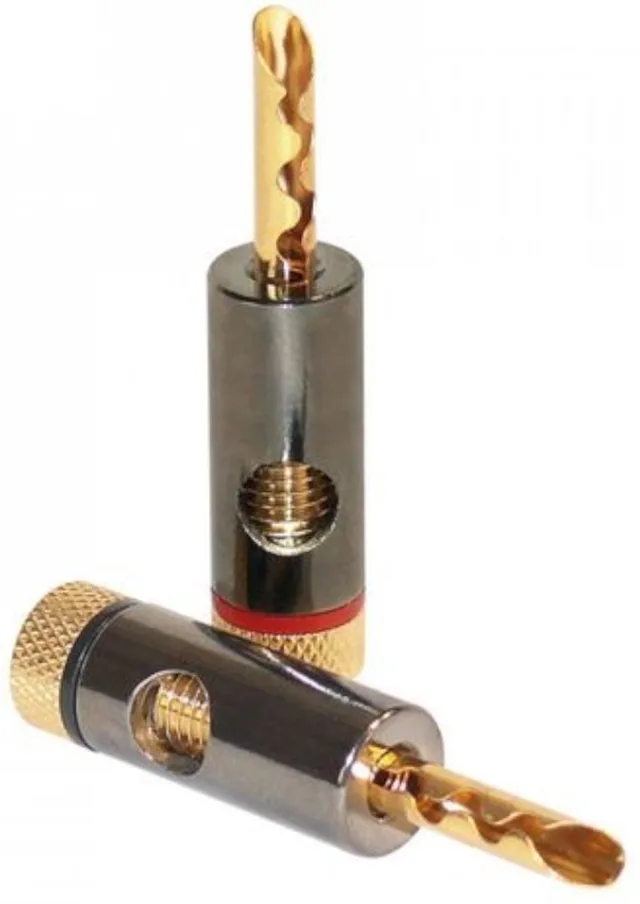 High-End banaanstekker - Set van 4 stuks