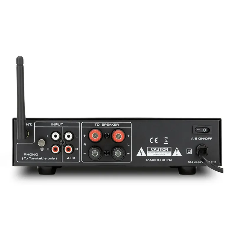 VP-40 Stereoversterker 2 x 20 W Bluetooth von Dynavox in Schwarz – Produktfoto 2 von 2