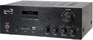 VT-80 Stereoversterker 2 x 160 W Bluetooth, USB by Dynavox in Black – product photo 1 of 2