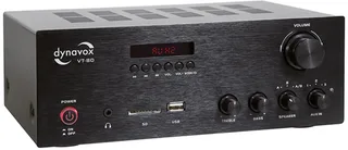 VT-80 Stereoversterker 2 x 160 W Bluetooth, USB by Dynavox in Black – product photo 2 of 2
