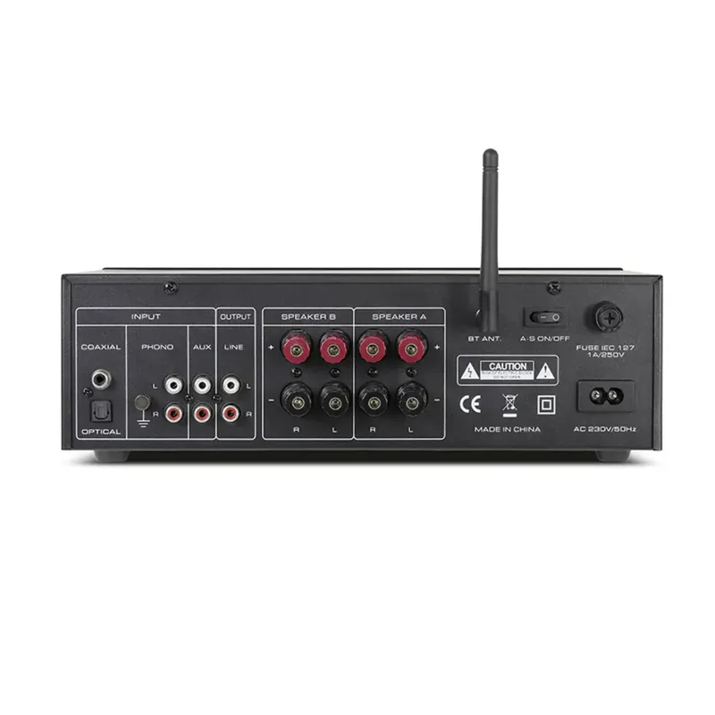 VT-90 Stereoversterker 1 x 180 W by Dynavox in Black – product photo 2 of 2