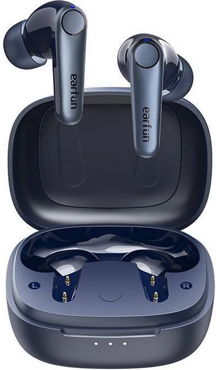 Air Pro 3 - Bluetooth Oordopjes - Active Noise Cancelling - aptX Adaptive - Draadloos Opladen van EarFun in Blauw – productfoto