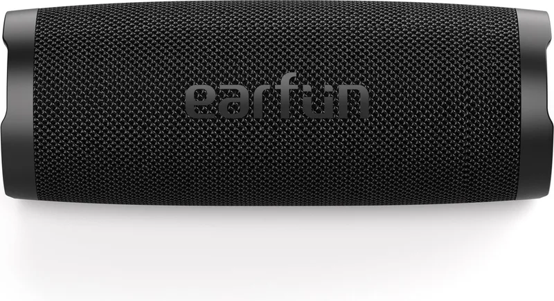 UBOOM® Slim - Draadloze bluetooth 5.2 speaker - IPX7 Waterproof - Ingebouwde microfoon van EarFun in Zwart – productfoto