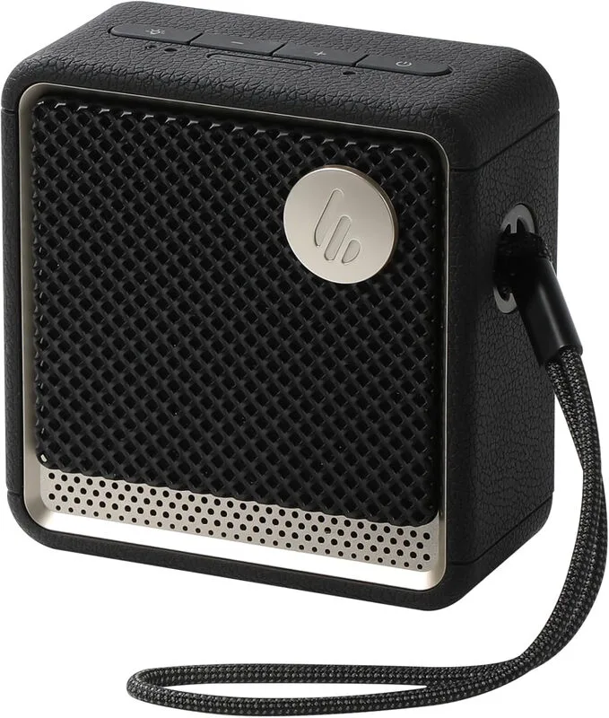 ES20 premium Bluetooth speaker - met krachtig 360° geluid, Bluetooth 5.4, RGB omgevingsverlichting, tot 15 uur batterij, waterdicht IP67, ConneX app, dubbele koppeling från Edifier – produktbild