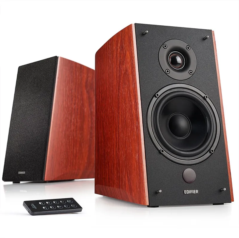 R2000DB - 2.0 bluetooth speakerset / Hout van Edifier in Transparant – productfoto
