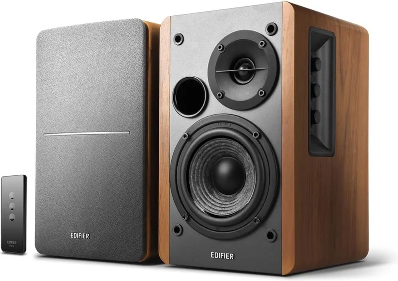 Studio 1280T - Luidsprekers - 2 stuks van Edifier in Bruin – productfoto