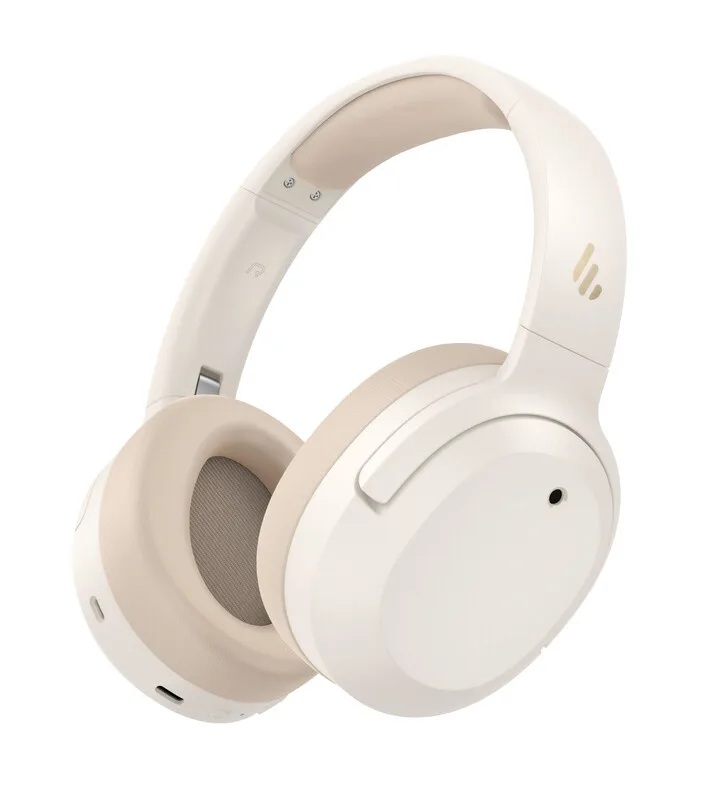 W820NB Plus kabelloser Over-Ear-Kopfhörer mit Geräuschunterdrückung, Elfenbein, 2. Generation by Edifier – product photo