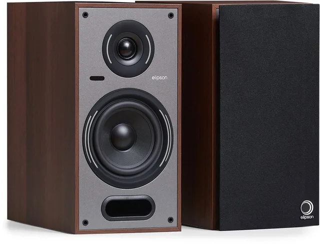 Horus 6B BT Phono - Active Boekenplank Luidsprekers - Walnoot