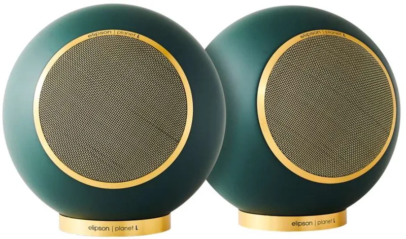 Luidsprekers ELIPSON Planet L Uranus Cloud Gold Edition (mat) per paar van Elipson in Goud – productfoto