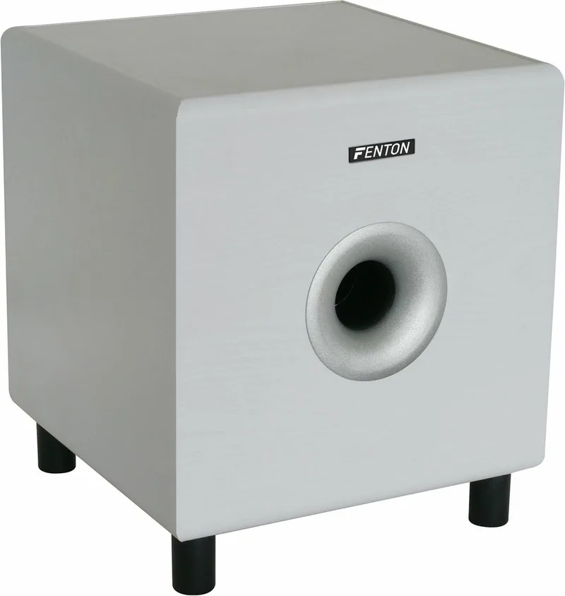Actieve subwoofer SHFS08W van Fenton in Wit – productfoto