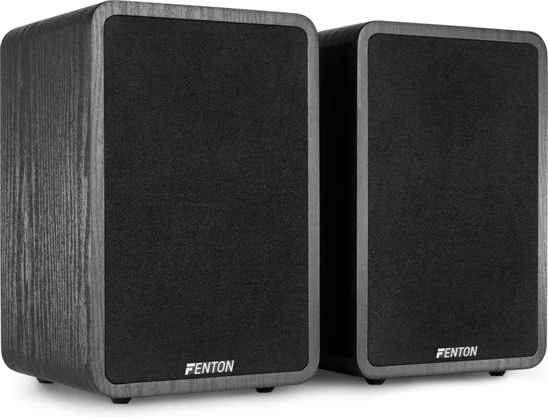 Boekenplank speakers SHFB65 van Fenton in Zwart – productfoto