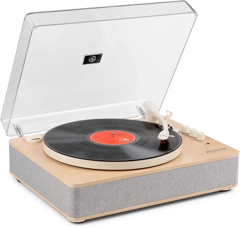 Platenspeler Bluetooth (in/uit) RP162S by Fenton in Beige – product photo