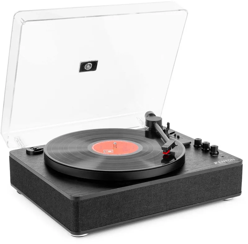 Platenspeler Bluetooth (in/uit) RP162B by Fenton in Black – product photo